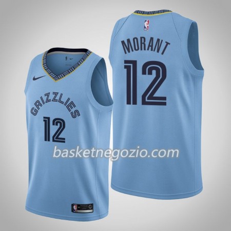 Canotte Uomo Memphis Grizzlies Ja Morant 12 2019-20 Nike Statement Edition Swingman